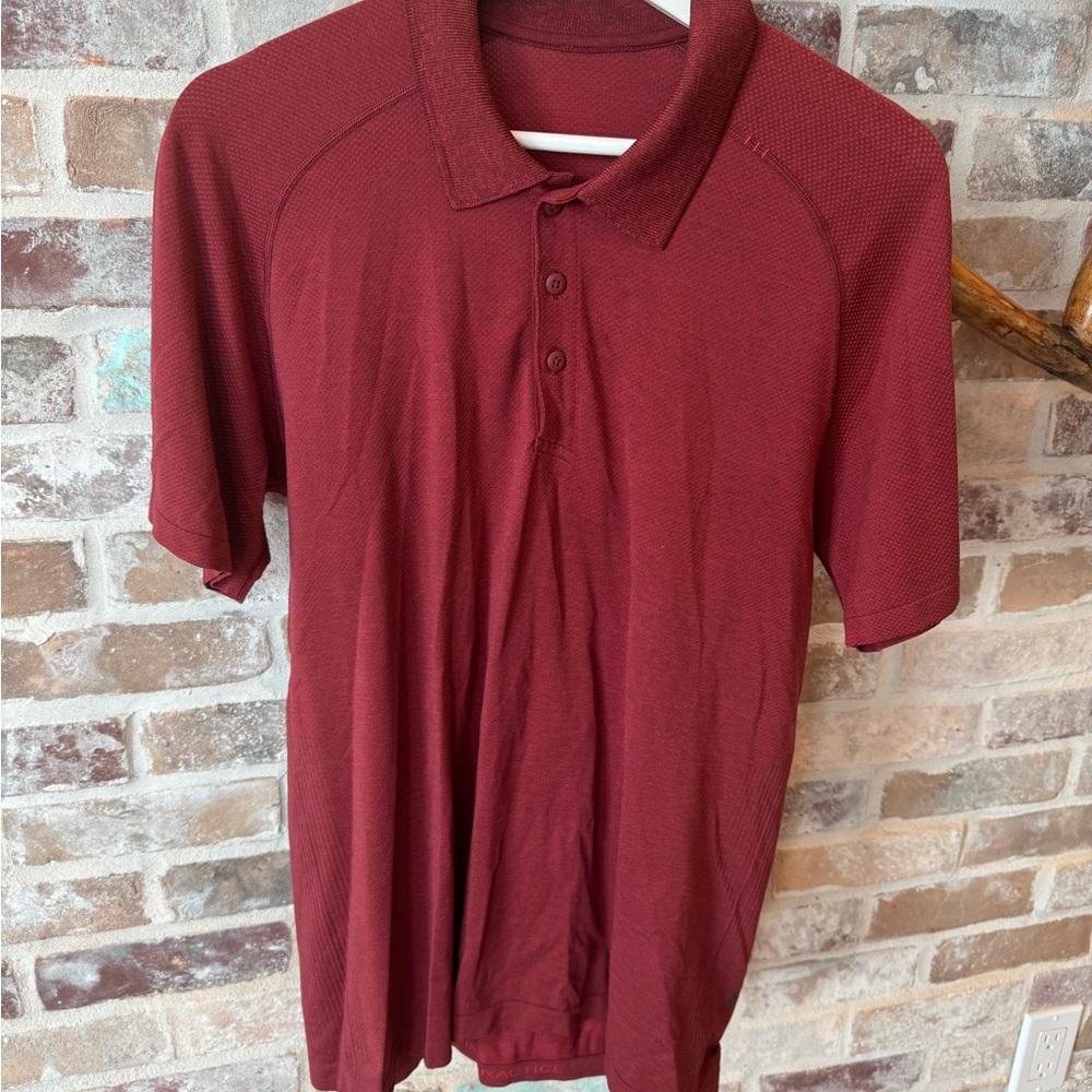 Lululemon Metal Vent Tech Polo Shirt